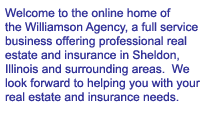 Welcome to The Williamson Agency